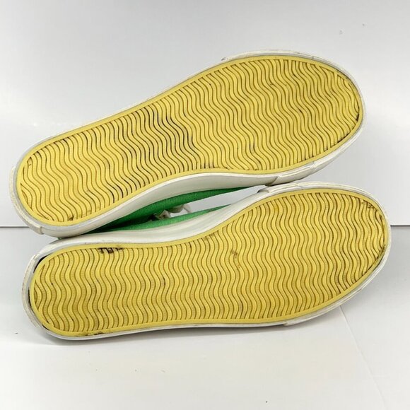 Sz 8.5- American Eagle x The Smiley Company‎ Canvas High Top Platform Sneakers - Picture 10 of 15